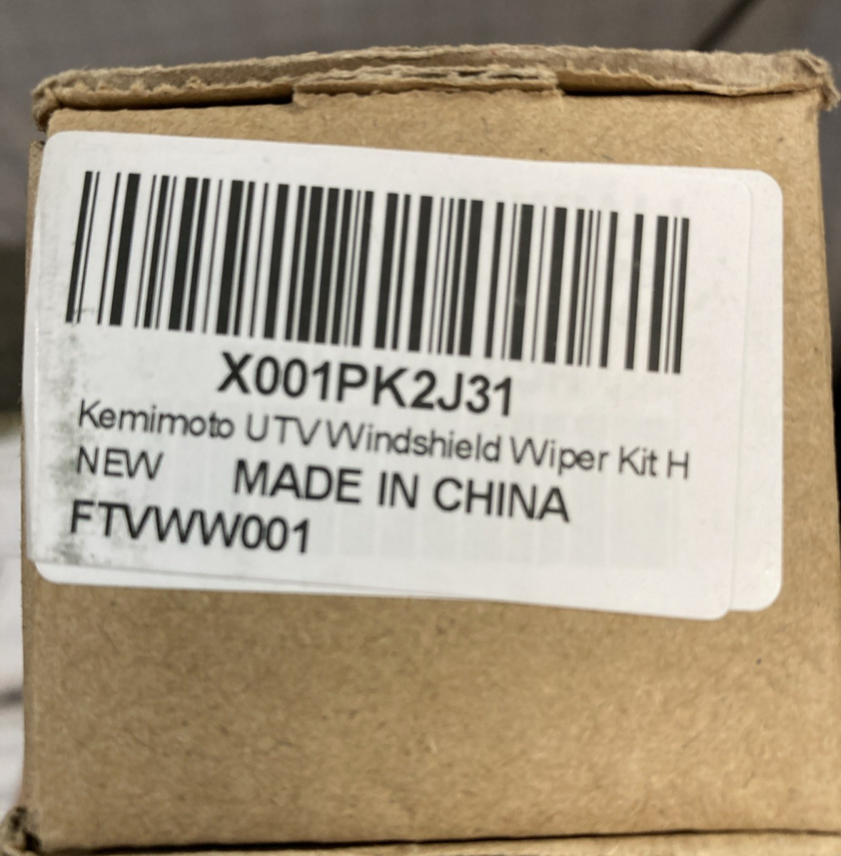 NEW GENUINE POLARIS FTVWW001 MANUAL WINDOW WIPER KIT X001PK2J31