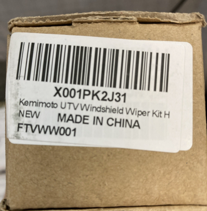 NEW GENUINE POLARIS FTVWW001 MANUAL WINDOW WIPER KIT X001PK2J31