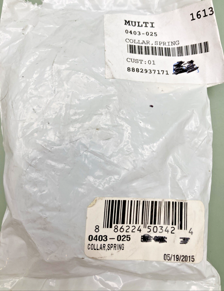 QTY 2 NEW GENUINE ARCTIC CAT 0403-025 COLLAR, SPRING