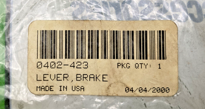 NEW GENUINE ARCTIC CAT  0402-423 BRAKE LEVER, Replaces Part # 0402-242