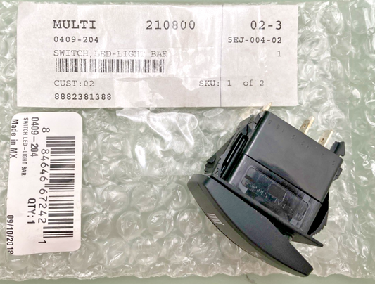 NEW GENUINE ARCTIC CAT 409-204 SINGLE LIGHT BAR On/Off ACCESSORY SWITCH