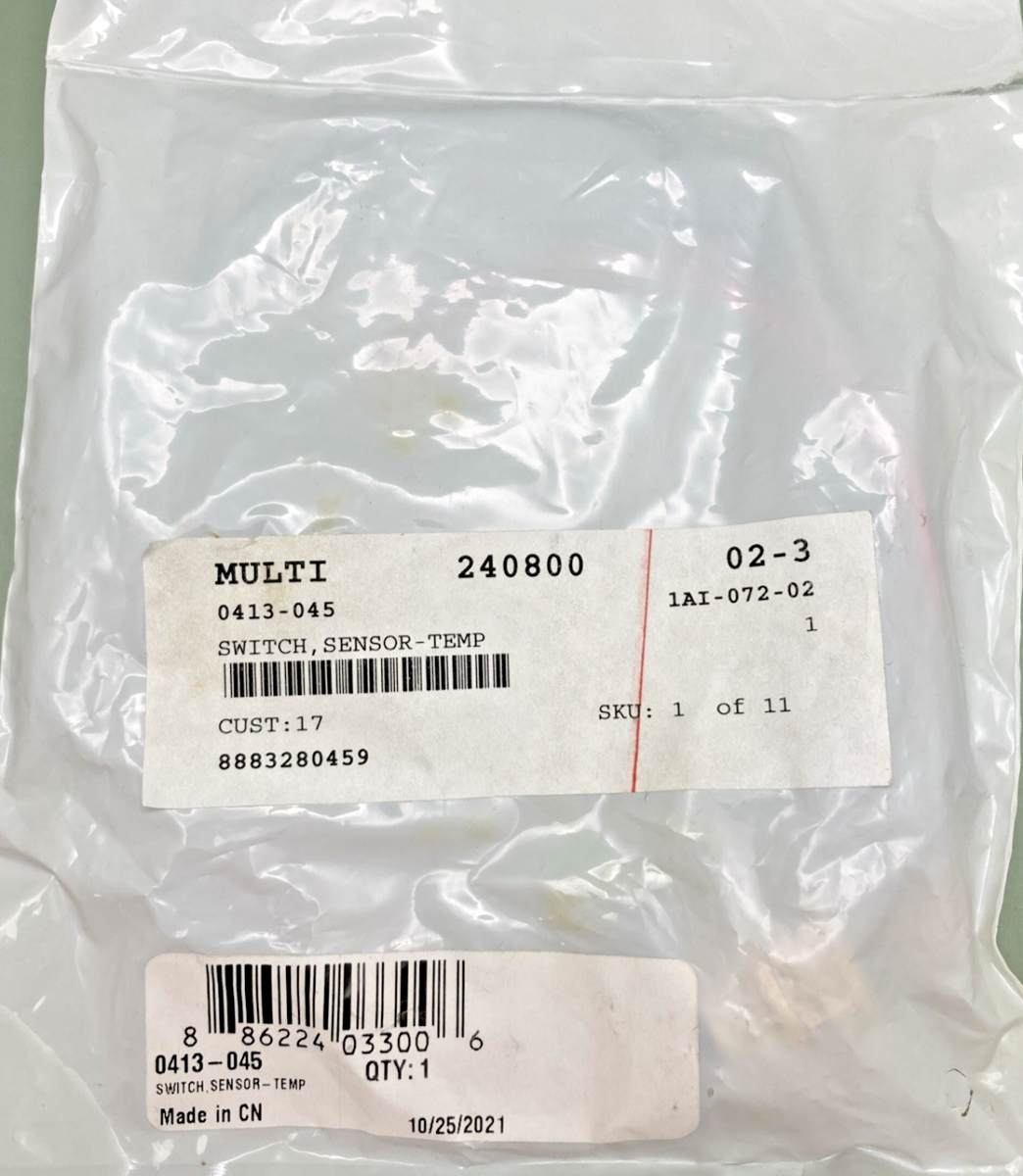 NEW GENUINE ARCTIC CAT 0413-045 TEMPERATURE SENSOR SWITCH