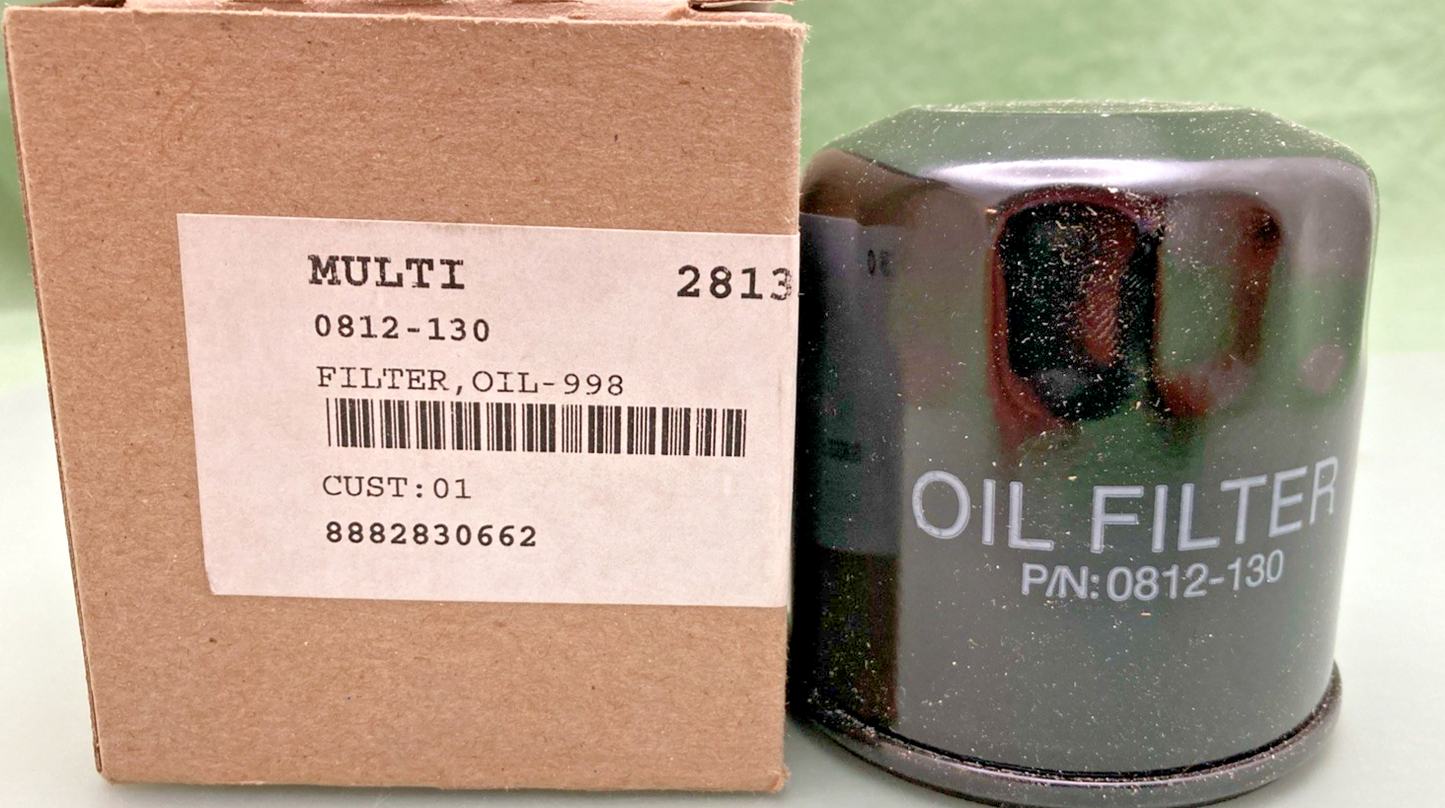 NEW GENUINE ARCTIC CAT 0812-130 OIL FILTER - 2018-2024 WILDCAT XX YAMAHA ENGINE