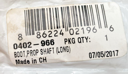 NEW REPLACES ARCTIC CAT 0402-966 BOOT, PROP SHAFT (LONG)
