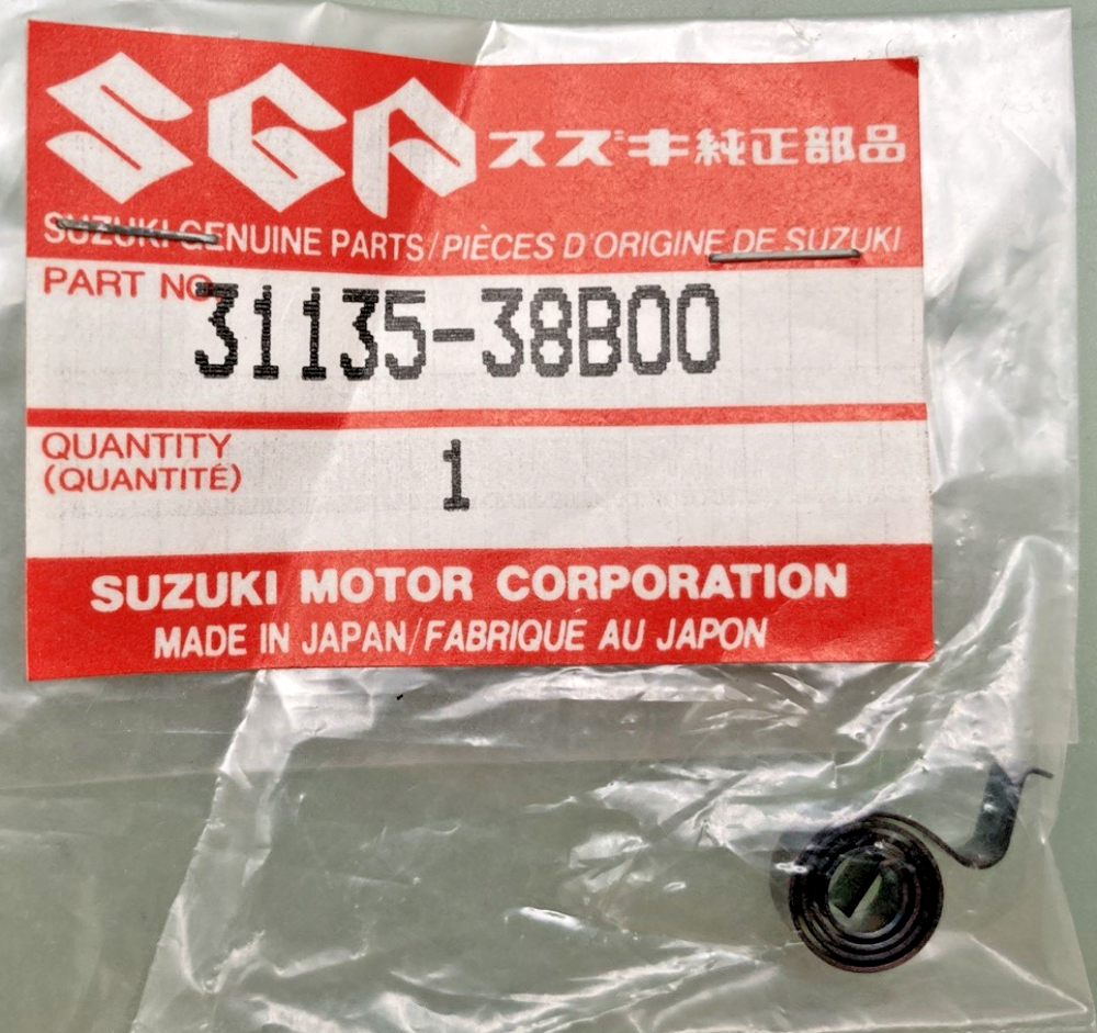 NEW GENUINE SUZUKI 31135-38B00 BRUSH SPRING