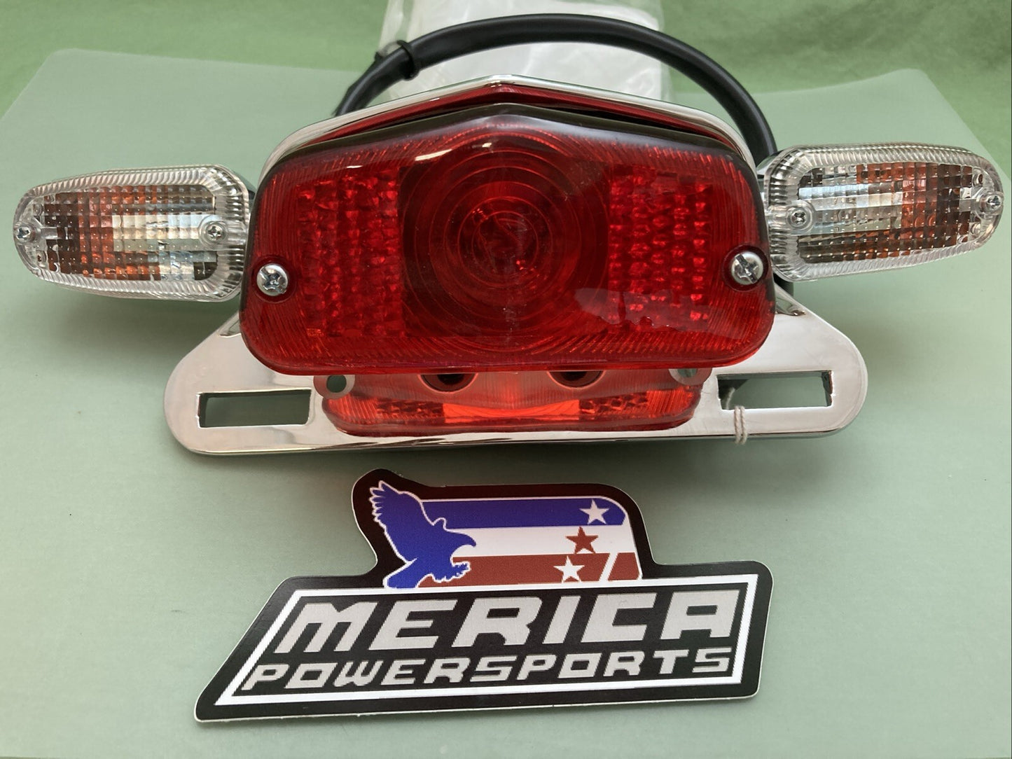 NEW GENUINE NBCA 1046ES THRUXTON/BONNEVILLE Bolt On Lighting Kit Euro Style