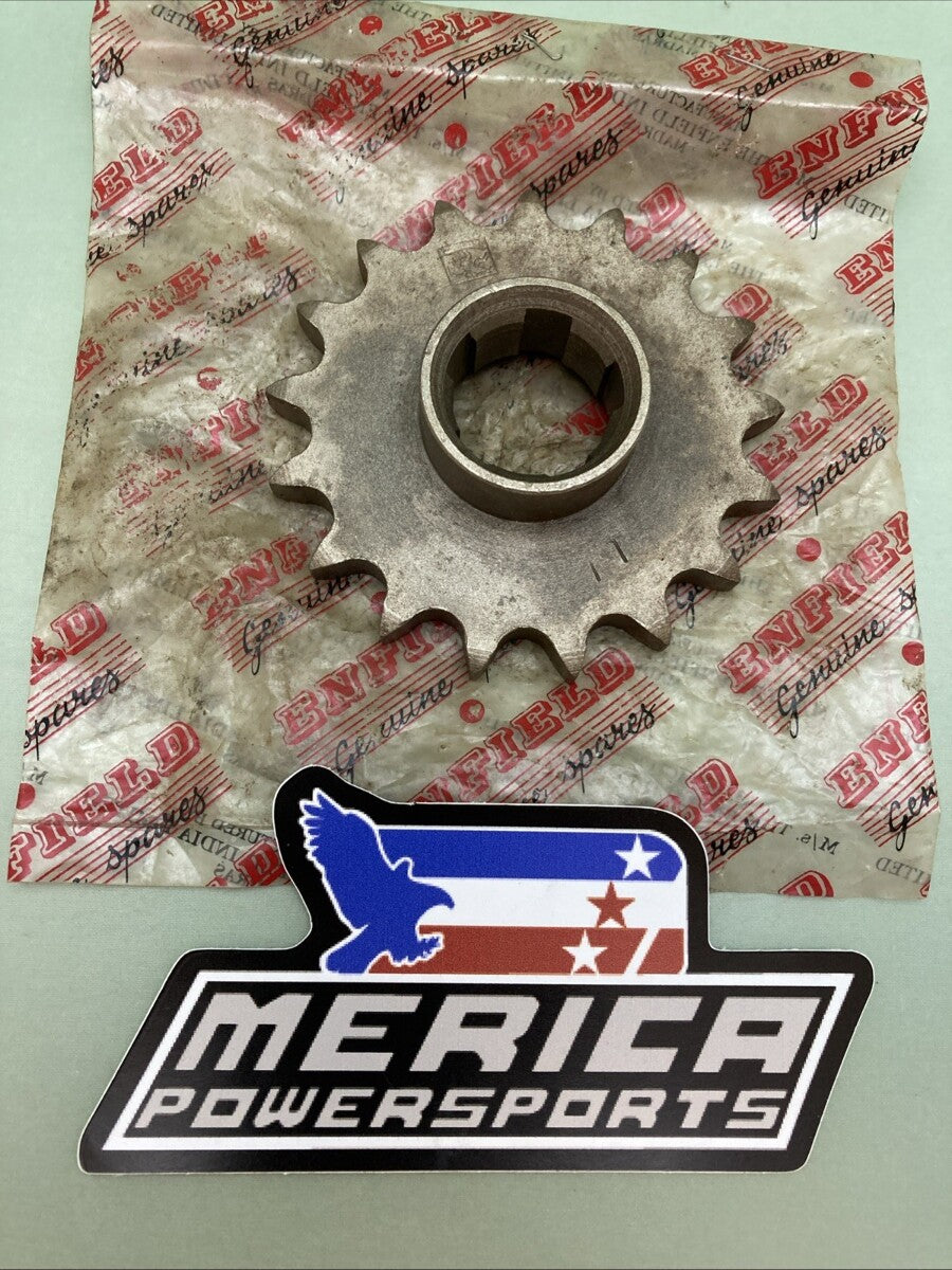 NEW GENUINE ROYAL ENFIELD 17T FRONT SPROCKET BULLET