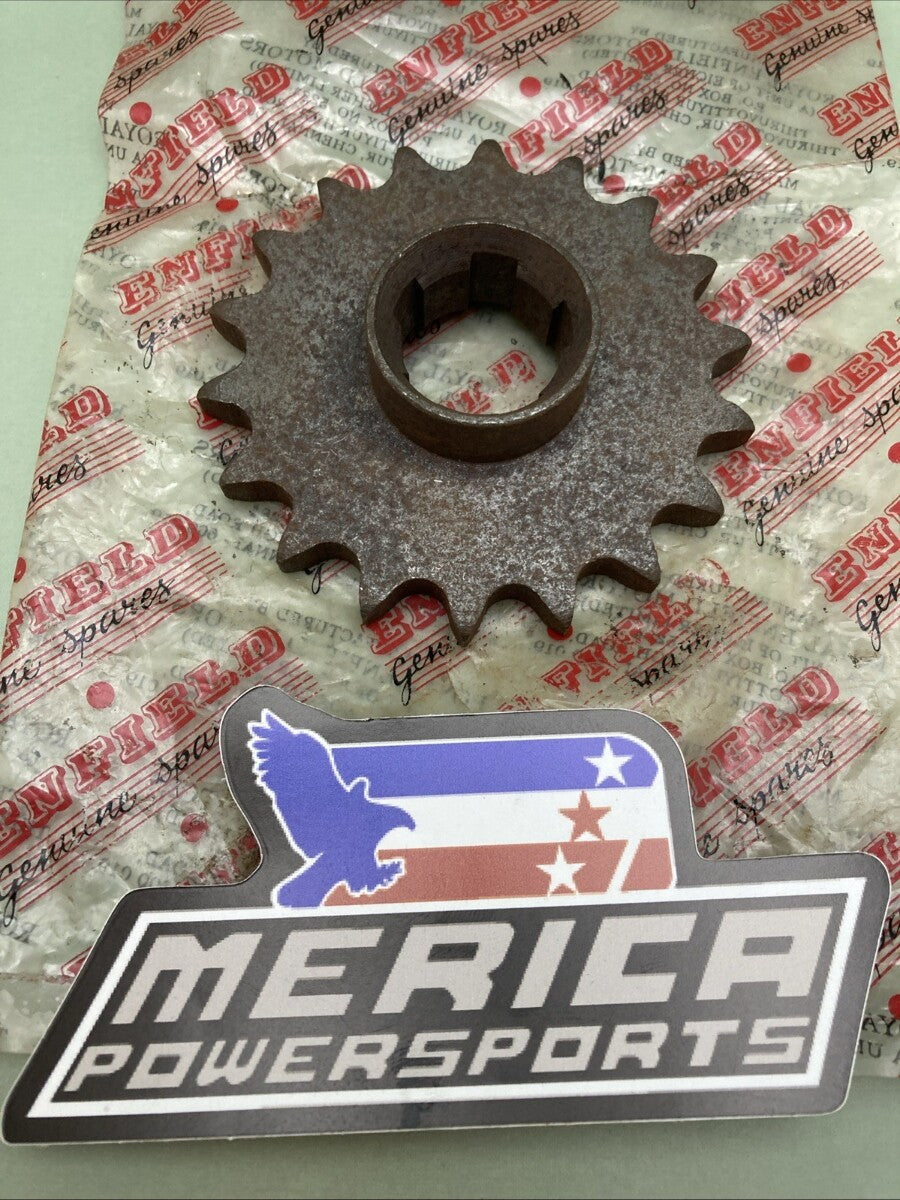 NEW GENUINE ROYAL ENFIELD 18T FRONT SPROCKET