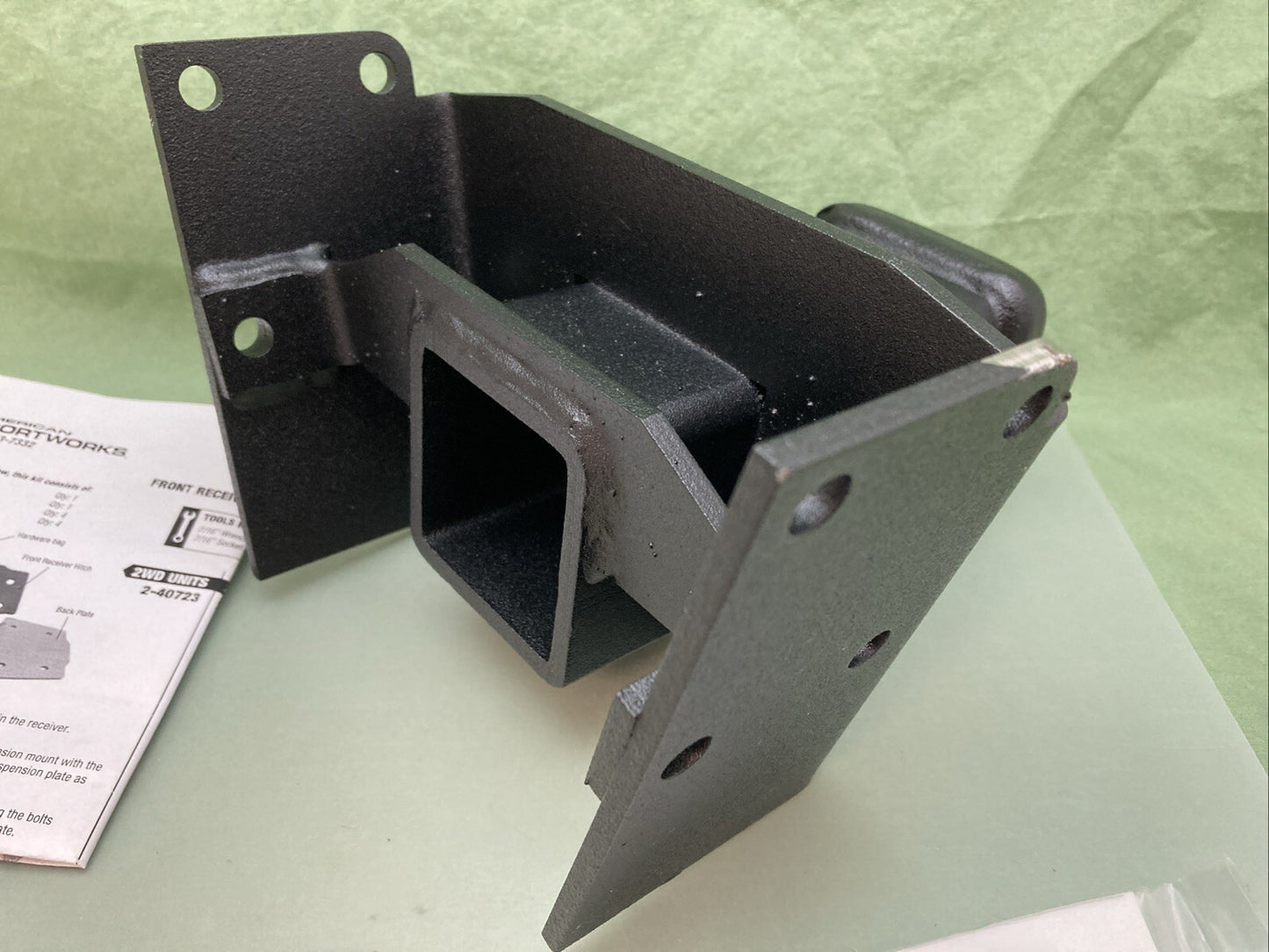NEW GENUINE AMERICAN SPORTWORKS 16648 4 WHDR FRONT RECEIVER HITCH WINCH LANDSTAR
