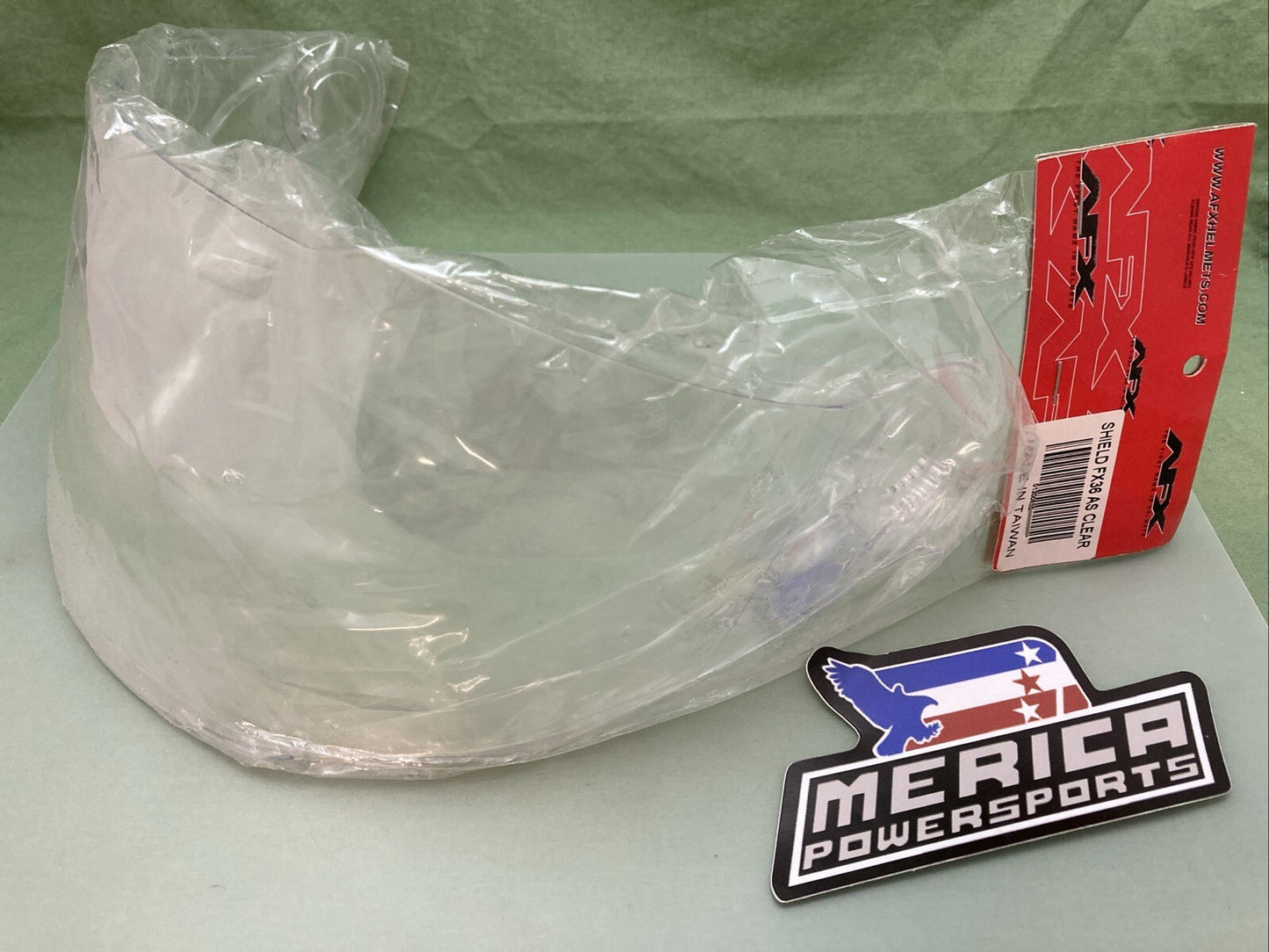 NEW GENUINE AFX FX36 AS CLEAR HELMET SHIELD