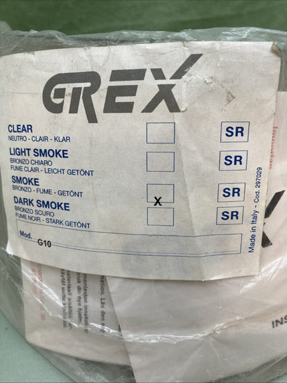 NEW GENUINE GREX G10 GR-0002 HELMET SHIELD SMOKE 323100020005