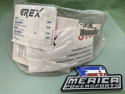 NEW GENUINE GREX G10 GR-0002 HELMET SHIELD SMOKE 323100020005