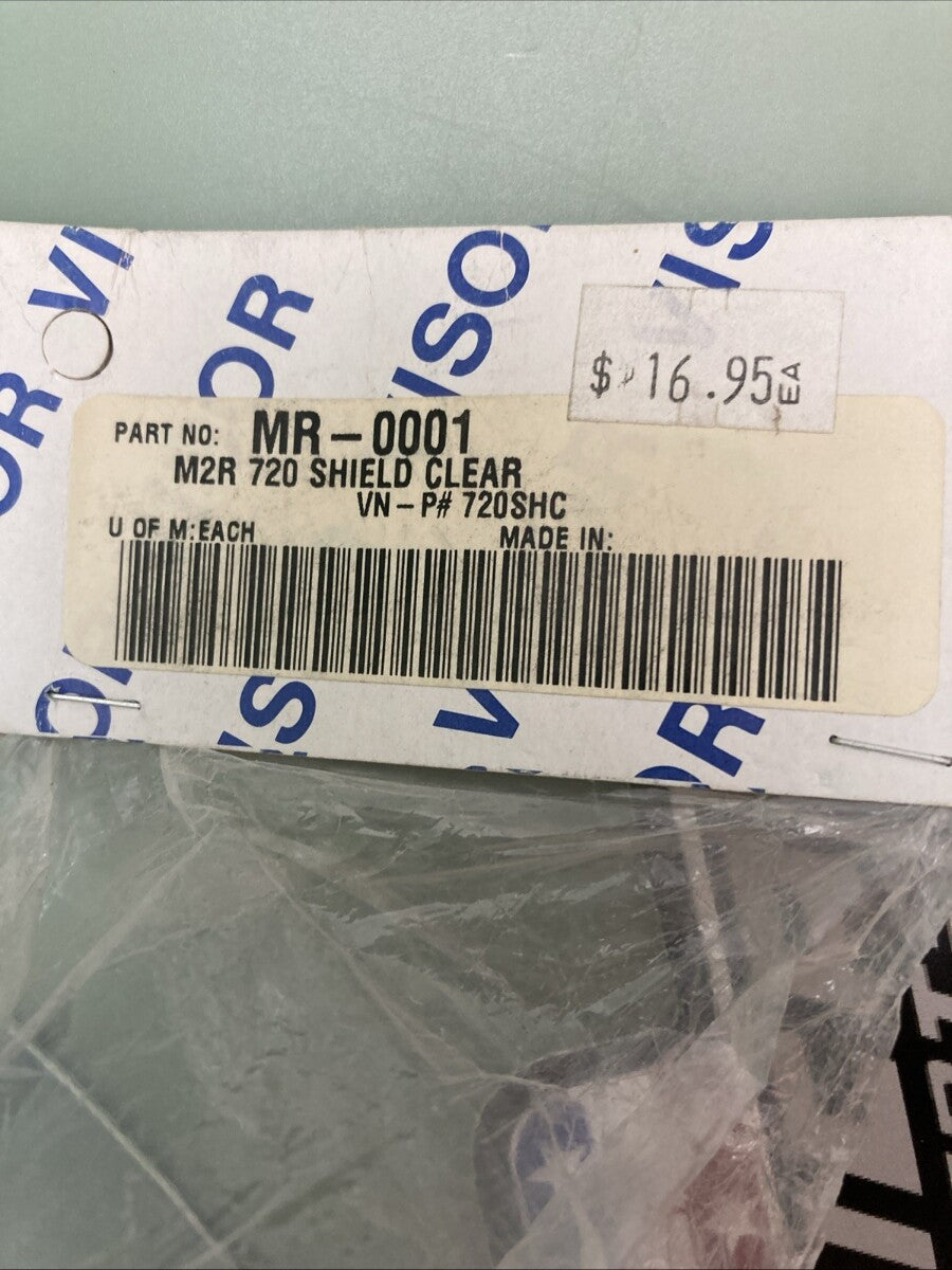 NEW GENUINE MR-0001 M2R 720 720SGC HELMET SHIELD CLEAR