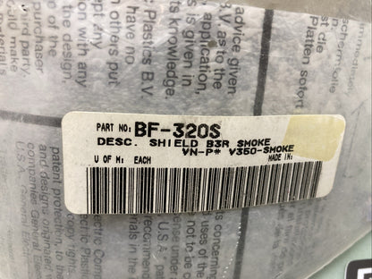 NEW GENUINE BIEFFE BF-320S 350-SMOKE HELMET SHIELD SMOKE