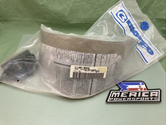 NEW GENUINE BIEFFE BF-320S 350-SMOKE HELMET SHIELD SMOKE