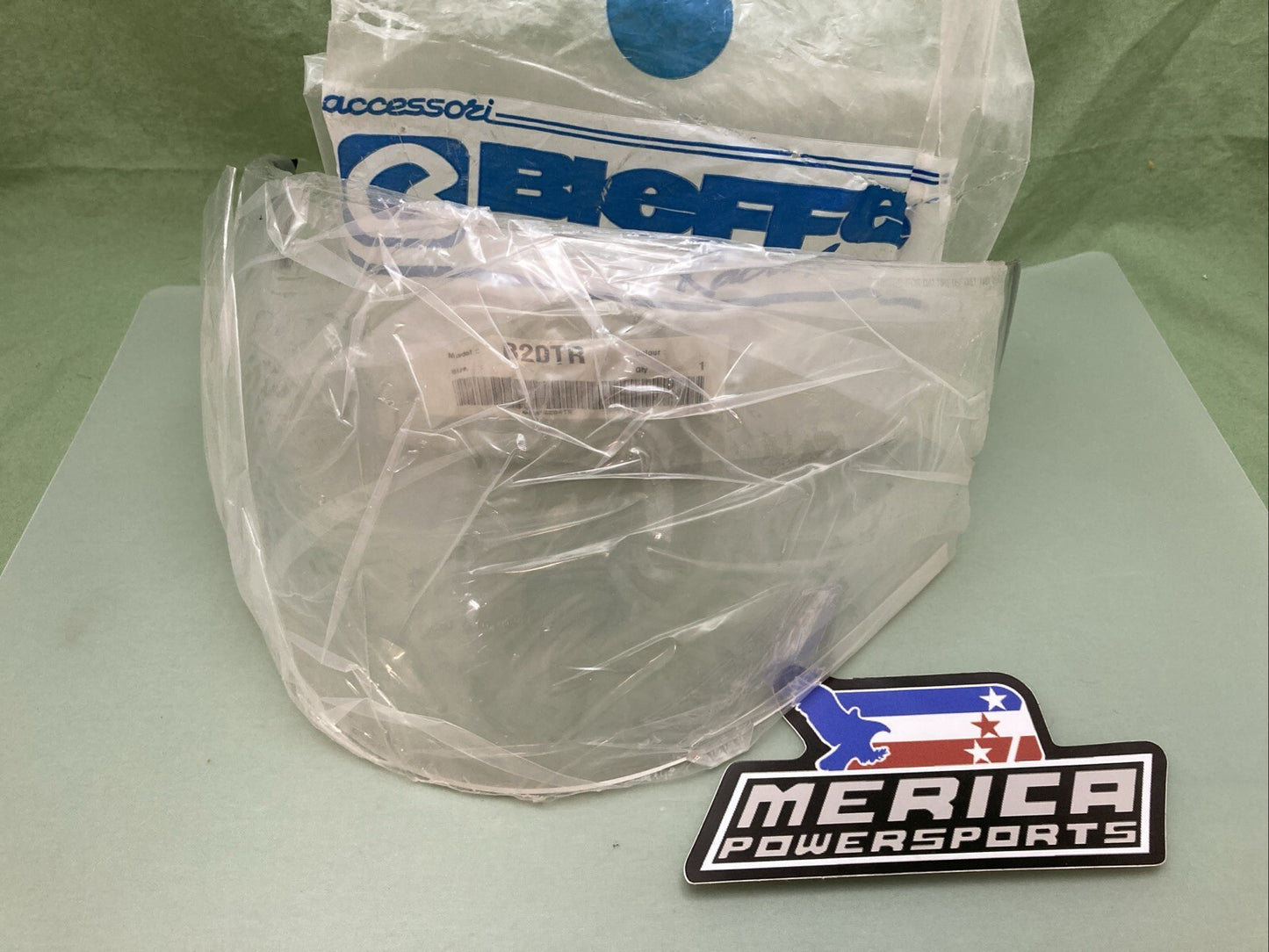 NEW GENUINE BIEFFE BF0037 620 B20TR CLEAR HELMET SHIELD RU06204TR