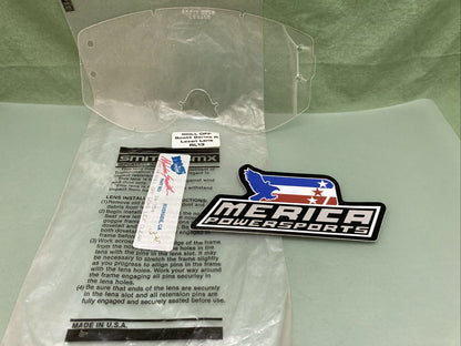 NEW GENUINE SCOTT RL13 SERIES R ROLL OFF LEXAN LENS CLEAR VINTAGE