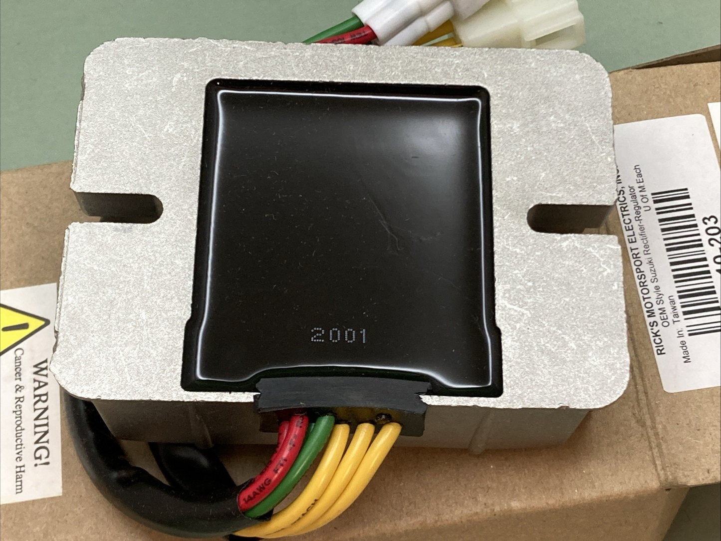 NEW GENUINE RICK'S MOTORSPORT 10-203 Rectifier Regulator Style Suzuki