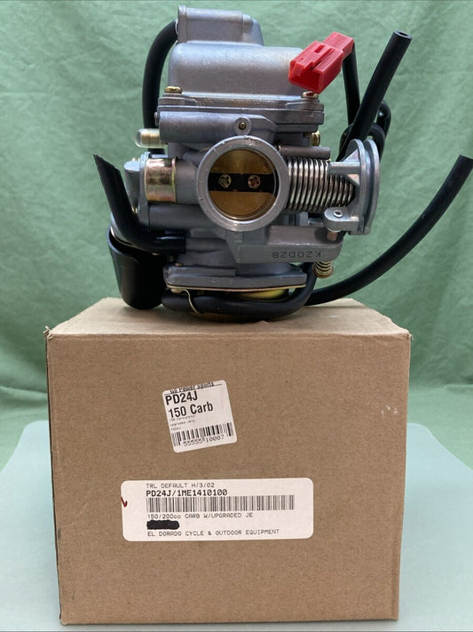 NEW GENUINE GO POWER PD24J/1ME1410100 Performance Carburetor with Upgraded Jets,