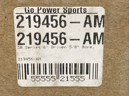 NEW GENUINE GO POWERSPORTS 219456-AM 30 Series 6" Driven 5/8" Bore