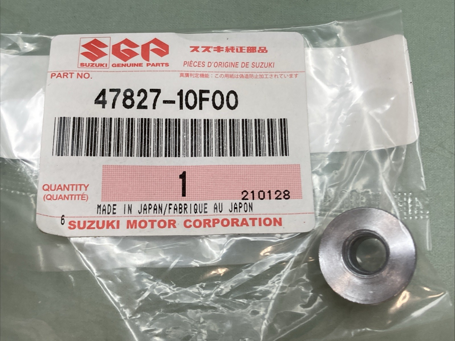 NEW GENUINE SUZUKI 47827-10F00 Washer