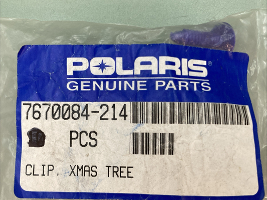 QTY 5 NEW GENUINE POLARIS 7670084-214 Clip, Plastic Dart