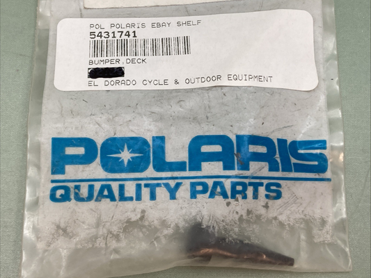 QTY 2 NEW GENUINE POLARIS 5431741 Bumper, deck