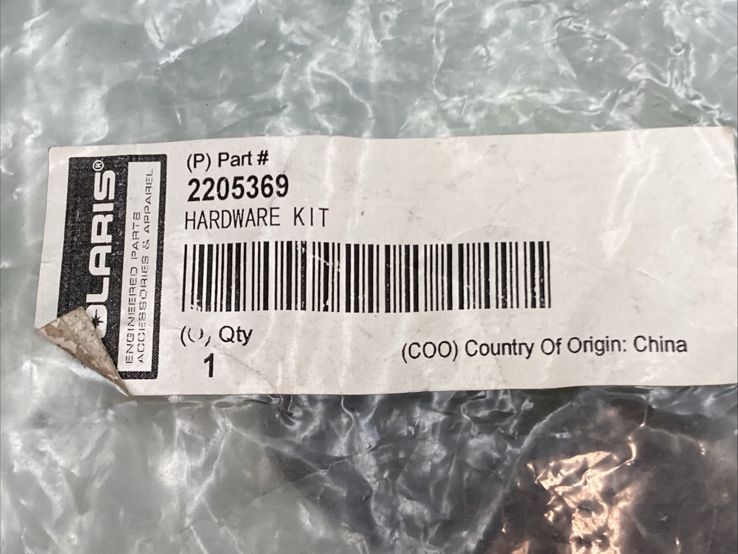 NEW GENUINE POLARIS 2205369 KSVC, HDWR, ROOF, SCY, TTN