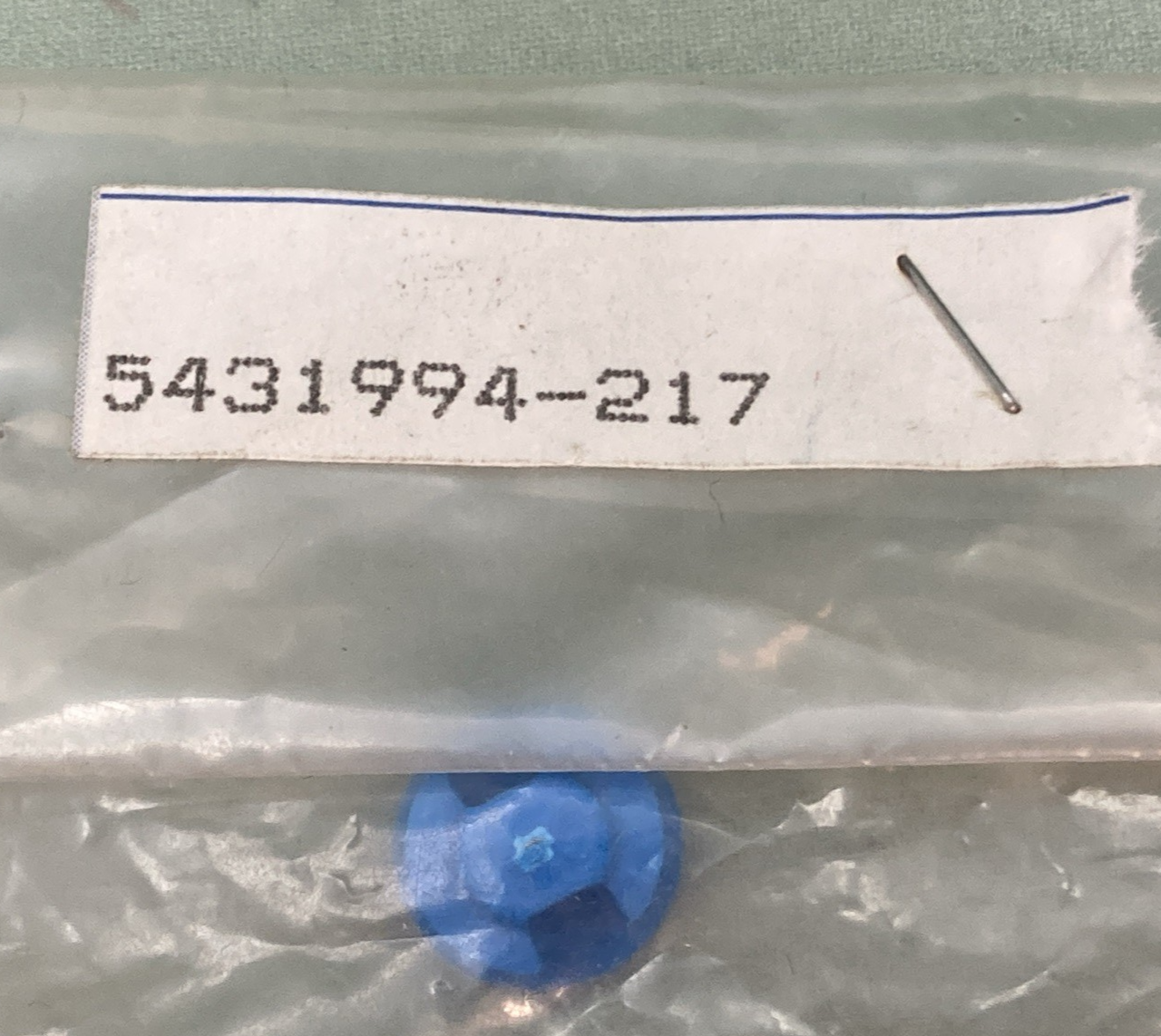 QTY 5 NEW REPLACES POLARIS 5431994-217 Plug, r. bump, lsr. blu