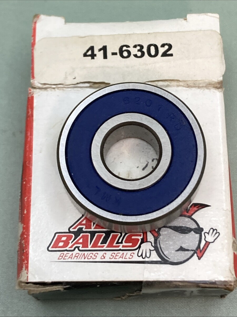 NEW GENUINE ALL BALLS 41-6302 Bearing 6201RD
