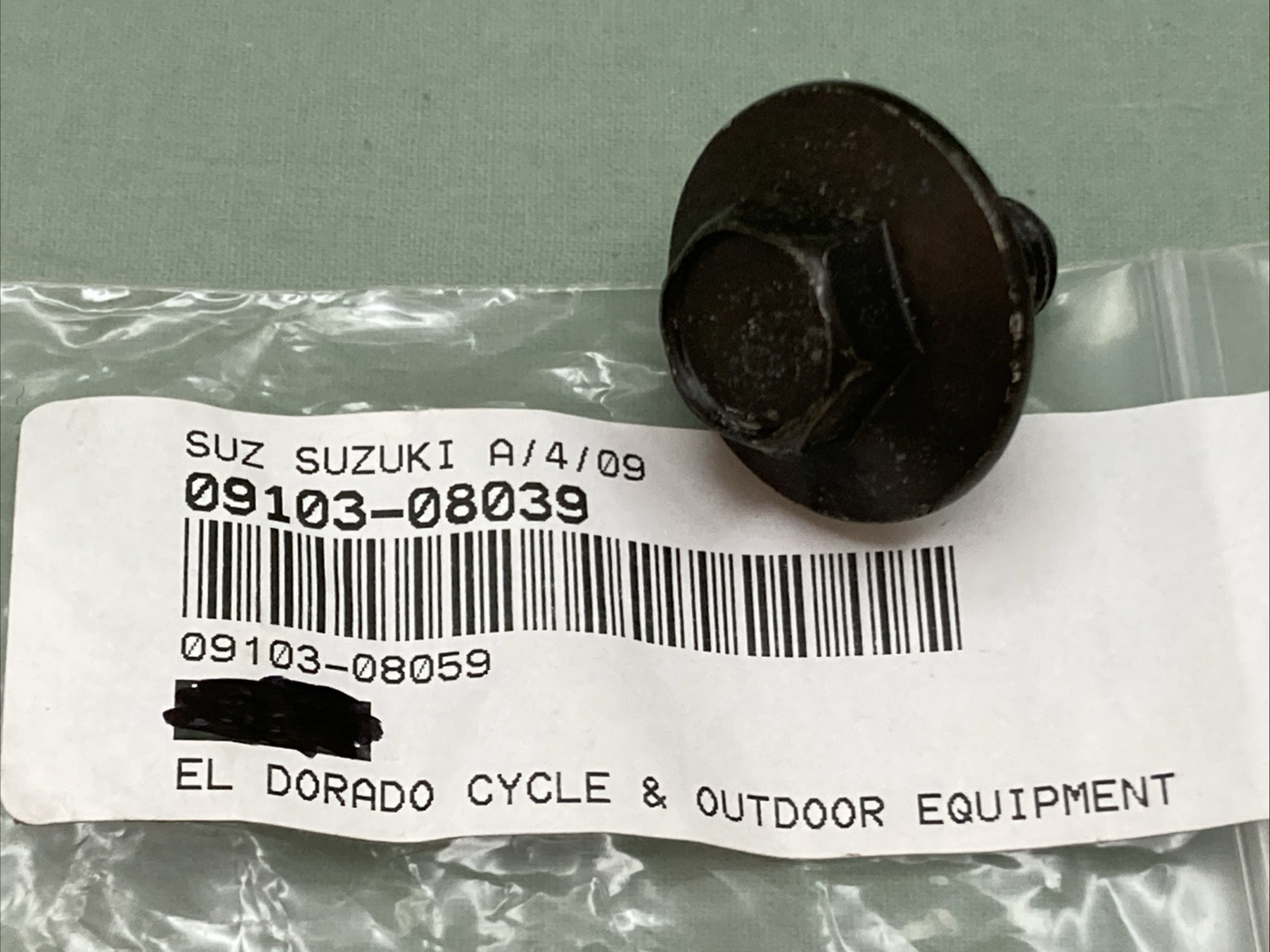 NEW REPLACES SUZUKI 09103-08039 Bolt 8X155