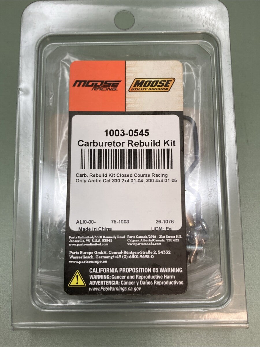NEW GENUINE MOOSE 1003-0545 Carburetor Repair Kit - Arctic Cat