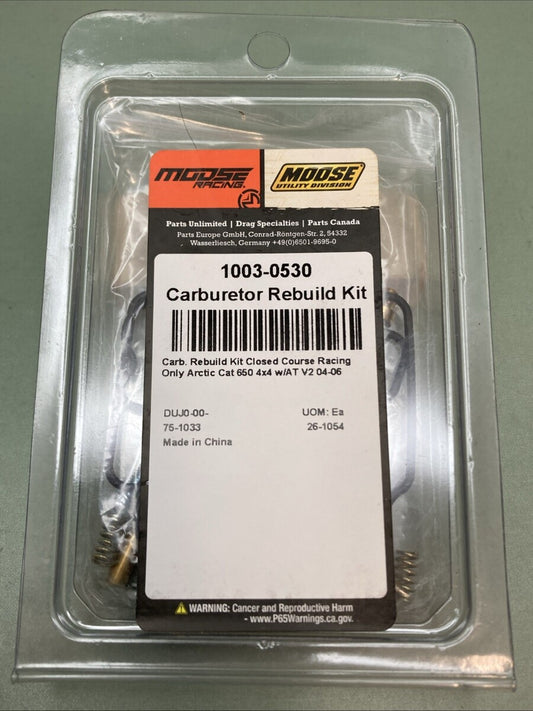 NEW GENUINE MOOSE 1003-0530 Carburetor Repair Kit - Arctic Cat