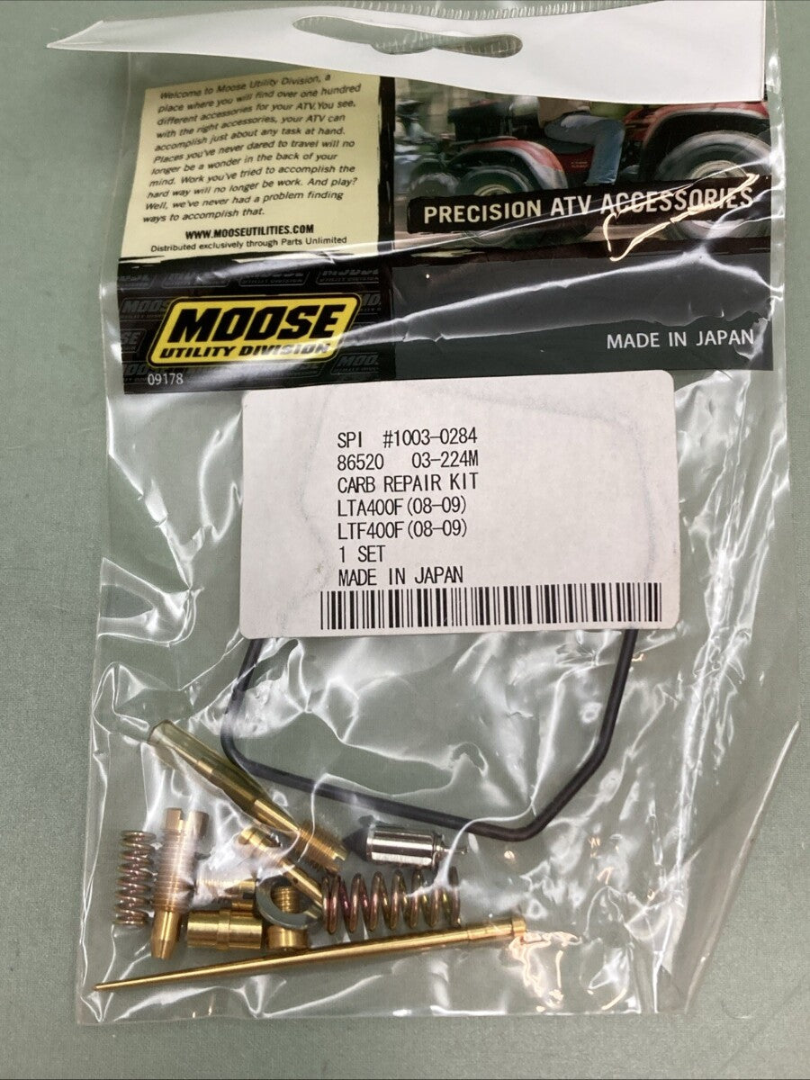 NEW GENUINE MOOSE 1003-0284 Carburetor Repair Kit