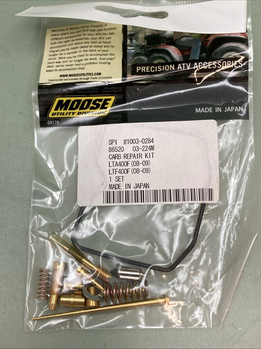 NEW GENUINE MOOSE 1003-0284 Carburetor Repair Kit