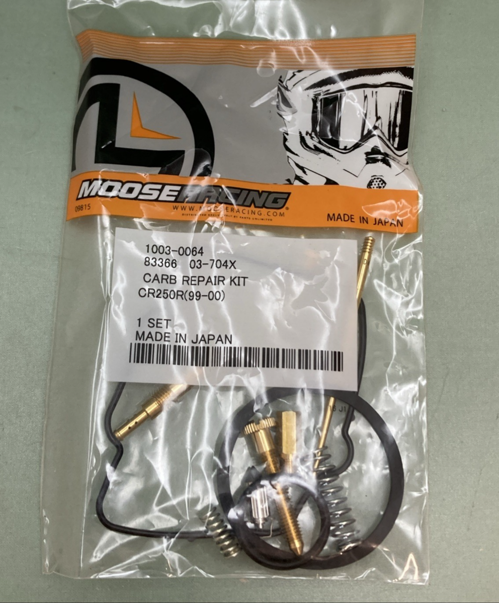 NEW GENUINE MOOSE 1003-0064 Carburetor Repair Kit