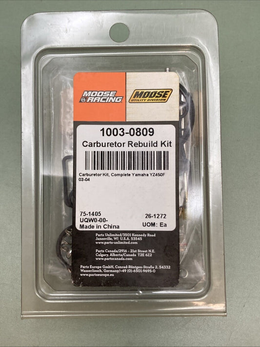 NEW GENUINE MOOSE 1003-0809 Carburetor Repair Kit-Yamaha