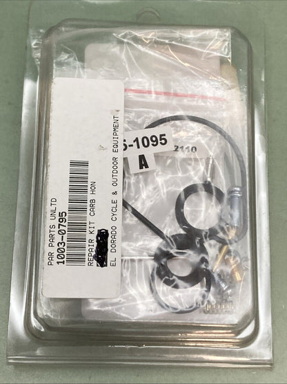 NEW GENUINE MOOSE 1003-0795 Carburetor Repair Kit - Honda
