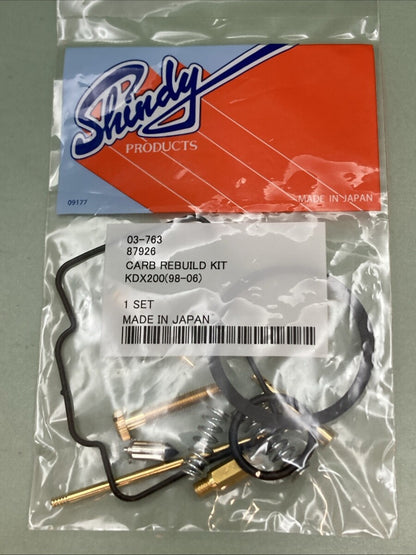 NEW GENUINE SHINDY 03-763 Carburetor Repair Kit
