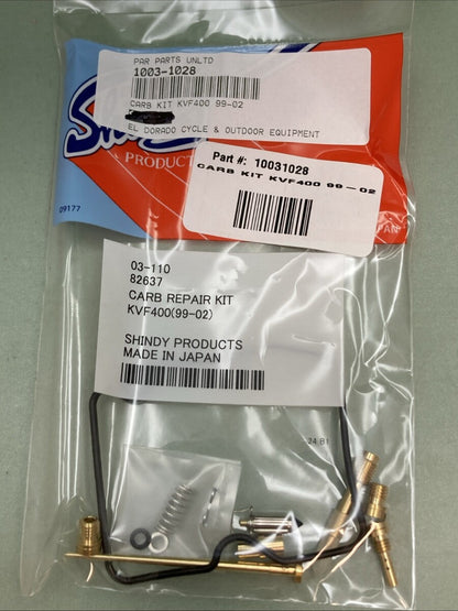 NEW GENUINE SHINDY 03-110 Carburetor Repair Kit