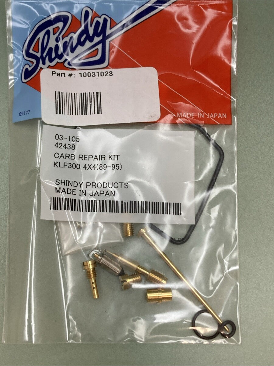 NEW GENUINE SHINDY 03-105 Carburetor Repair Kit
