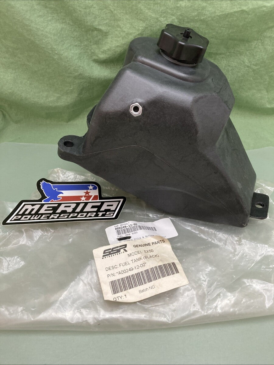 NEW GENUINE SSR A00249-12-00 FUEL TANK (BLACK)