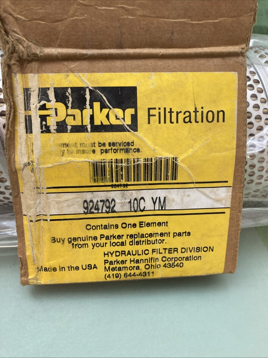 NEW GENUINE PARKER FILTRATION 924792 10C YM FILTER ELEMENT