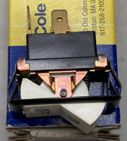 NEW GENUINE COLE HERSEE 57001-09 ROCKER SWITCH