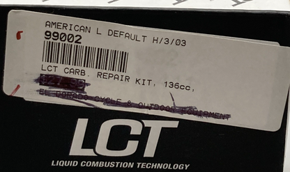 NEW GENUINE LCT LAUSON 99002 Carburetor Repair Kit