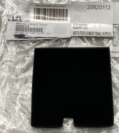 NEW GENUINE LCT LAUSON 20820112 AIR FILTER FOAM