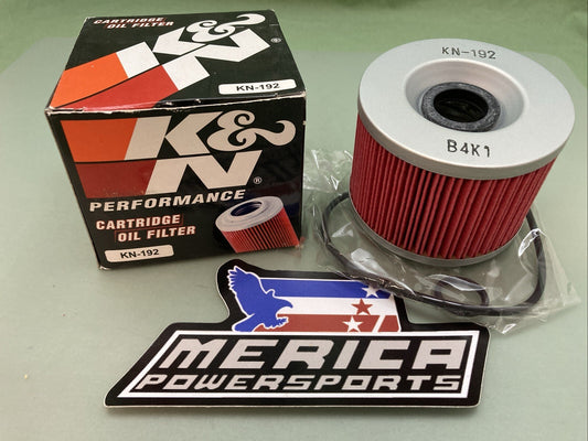 NEW GENUINE K&N KN-192 PERFORMANCE CARTRIDGE OIL FILTER