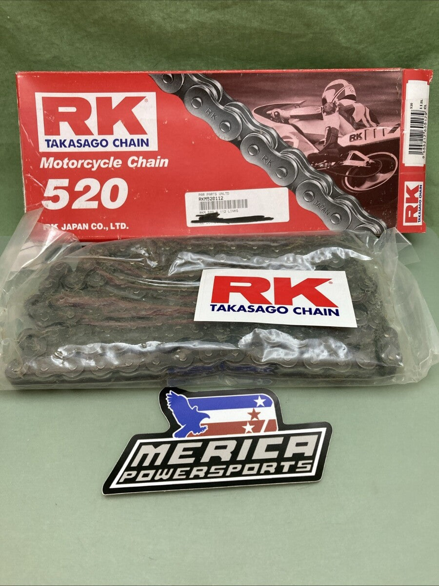 NEW GENUINE RK TAKASAGO RKM520112 520 112 LINK MOTORCYCLE CHAIN M520-112