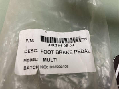 NEW GENUINE SSR A00294-05-00 FOOT BRAKE PEDAL MULTI