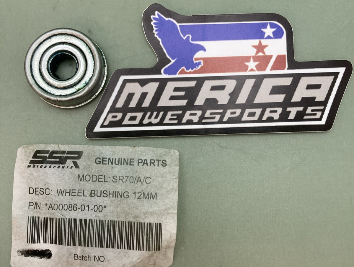 NEW GENUINE SSR A00086-01-00  WHEEL BUSHING 12MM SR70/A/C BEARING